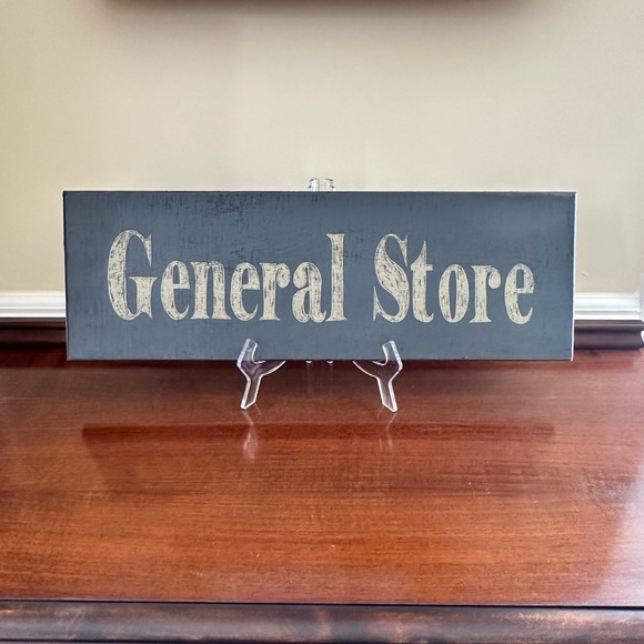 Wooden General Store wall sign - Picture 1 of 5